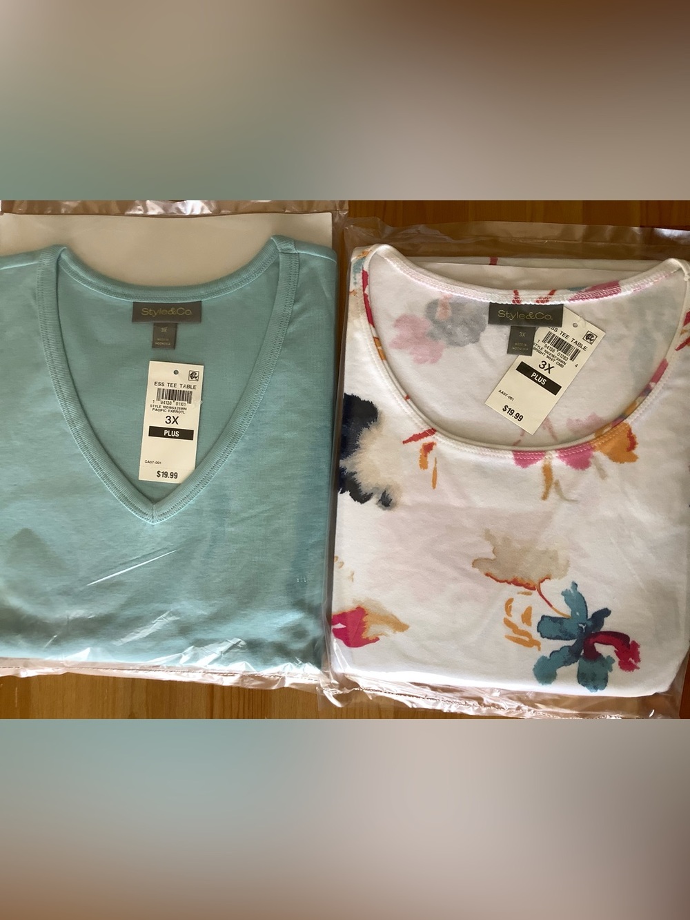 Style & Co.~ 2 Shirts ~3X